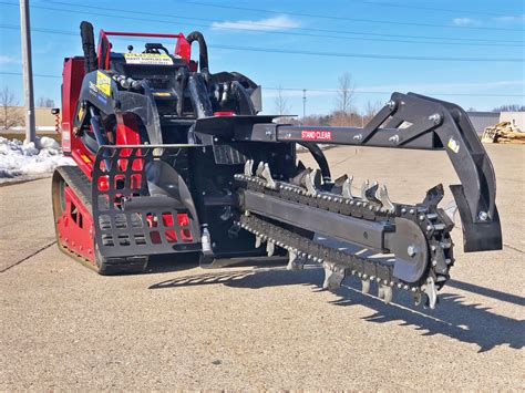 skid steer attachments for rent|skid steer trencher attachment rental.